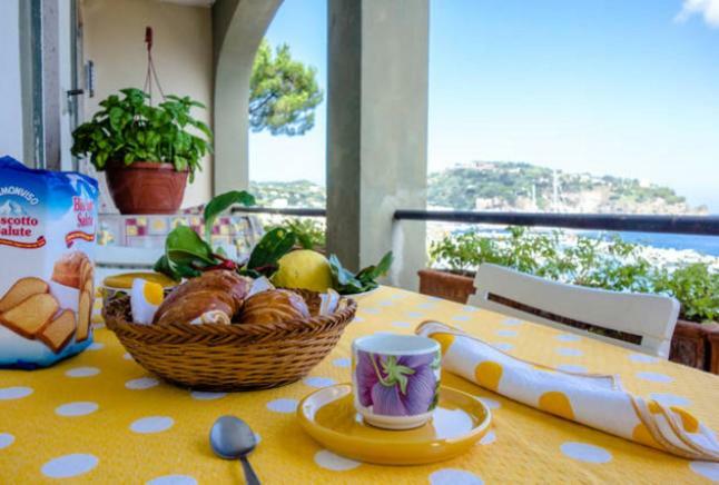 Ischia - Panoramic Apartment On The Sea Lacco Ameno  Екстериор снимка